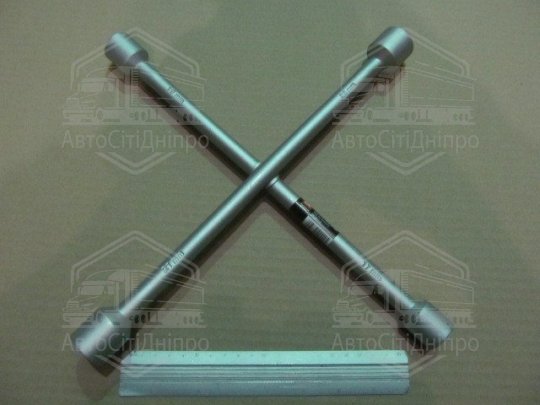 Ключ балонний хрест, 17X19X21X23 мм. <ДК>