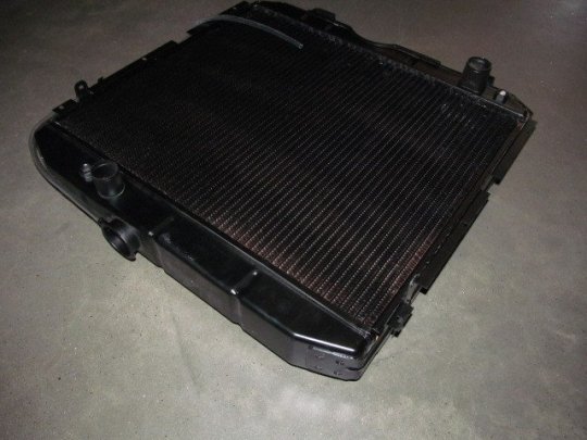 Радіатор водяного охолодження ПАЗ 3205 (3-х рядний) мідний <ДК>