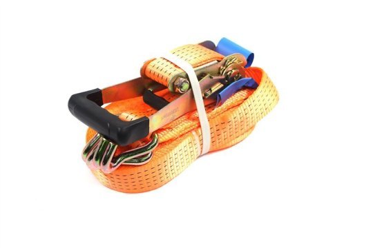 Стяжка вантажу, 5t. 50mm.x12m.(0.5+11.5) прогум. ручка <ДК>