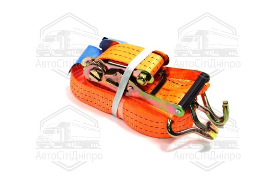 Стяжка вантажу, 3t. 50mm.x12m.(0.5+11.5) пластик. ручка <ДК>