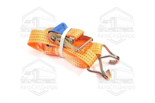 Стяжка вантажу, 2t. 50mm.x10m.(0.5+9.5) метал. ручка <ДК>