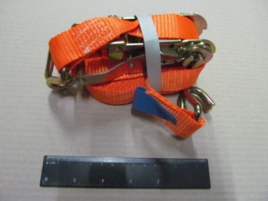 Стяжка вантажу, 1.5t. 27mm.x5m.(0.5+4.5) метал. ручка <ДК>
