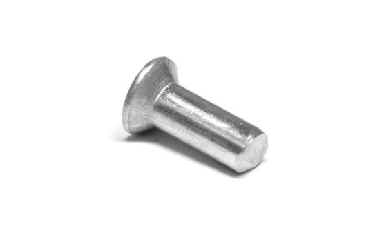 Заклепка 8х22 гальмівної накладки Еталон, ТАТА (1 кг) алюмінієва, з потайною конусною головкою <ДК>