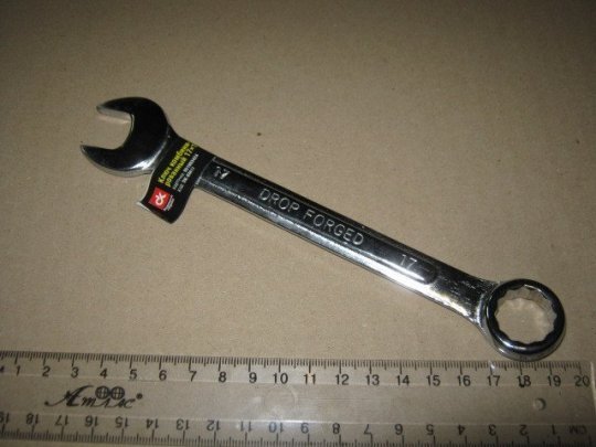 Ключ комбінований 17х17 <ДК>