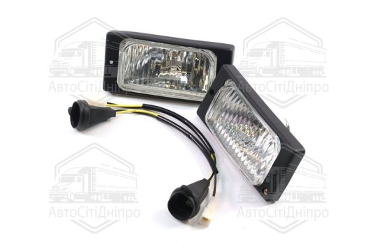 Фари додаткові білі  (ВАЗ 2110), H3/12V/ 55W, 173*84mm <ДК>