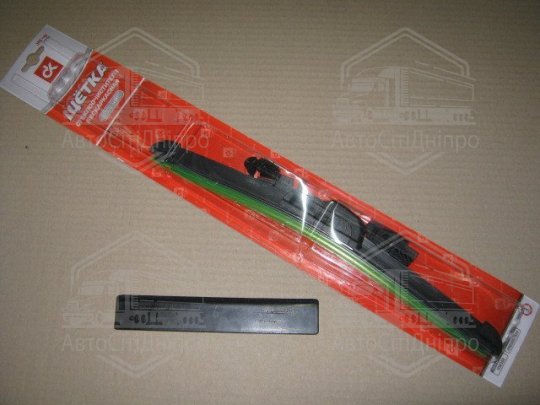 Щітка склоочисн. б/каркасна 300мм. (4 адаптера) <ДК>