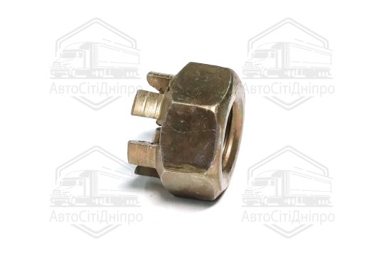 Гайка корончата на болт серьги  МТЗ (ТД Автокомплект)