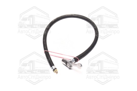 Шланг підкачки велосипедний (0,6м) ГОСТ 9356-75 (алюміній) (Рось-Гума)