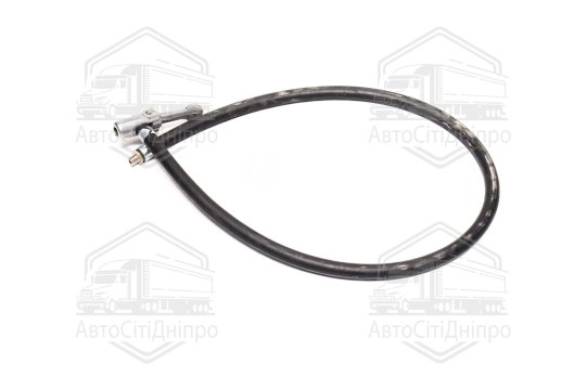 Шланг підкачки велосипедний (0,8м) ГОСТ 9356-75 (алюміній) (Рось-Гума)