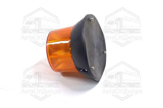 Маяк проблисковий помаранчевий LED, 12 / 24V, 150 * 104,5mm, 1 режим, гвинти М6 (Руслан-Комплект)
