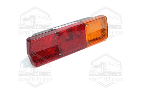 Ліхтар габаритний задній лівий КАМАЗ, ГАЗ, 12В, 300х95х93 (Руслан-Комплект)