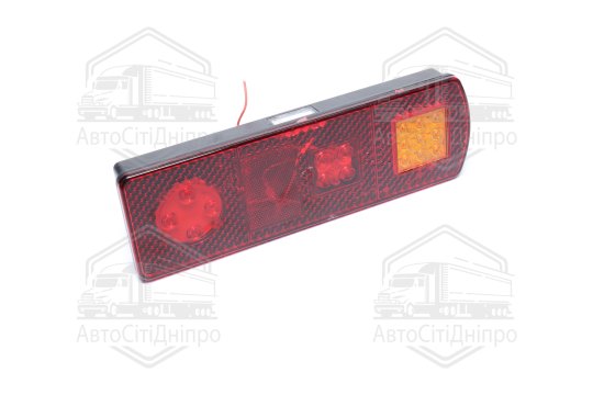 Ліхтар LED габаритний лівий, 12/24В, 300х95, 5х35, 5 (Руслан-Комплект)