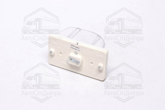 Покажчик повороту бічний, білий, Камаз, Маз, 12В, 94х64х70 (Руслан-Комплект)