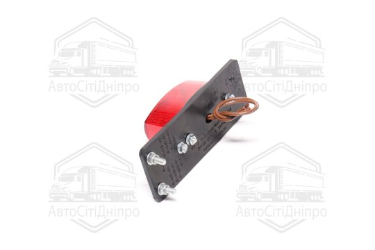 Ліхтар габарит. передній, білий, на гумовій пластині, б/л, 135х50х46 (Руслан-Комплект)