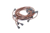 Провід запалювання ЗІЛ 130 коричн. 9шт.