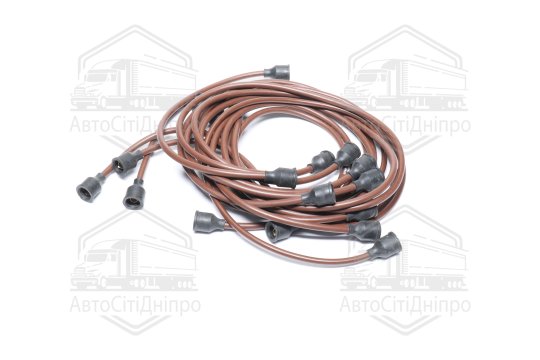 Провід запалювання ЗІЛ 130 коричн. 9шт.