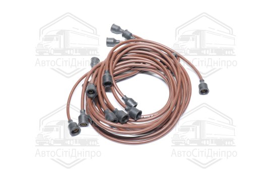 Провід запалювання ЗІЛ 130 коричн. 9шт.