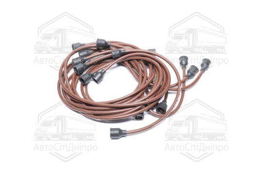 Провід запалювання ЗІЛ 130 коричн. 9шт.
