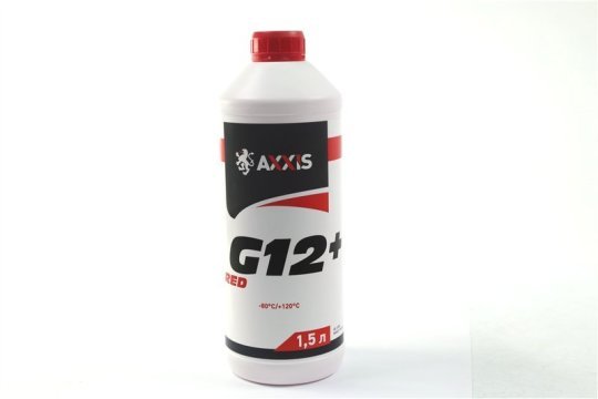 Антифриз концентрат AXXIS RED G12+ (-80C) 1,5л