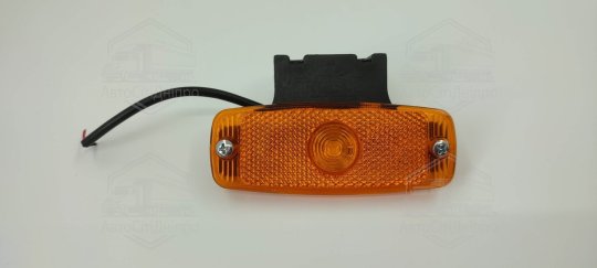 Ліхтар габаритний LED жовтий (з кроншт.)  ISIKSAN