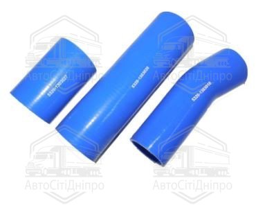 Патрубки радіатора 5320-1303009 (компл. 3 шт., силікон синій)