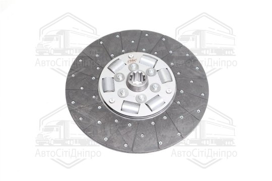 Диск зчеплення ведений 53-1601130 (ГАЗ-53, Professional) RIDER