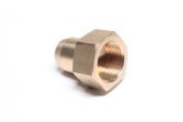 З‘єднувач пневматичний М22*1,5-12 прямий різьбовий-з накидною гайкою латунь (RIDER)