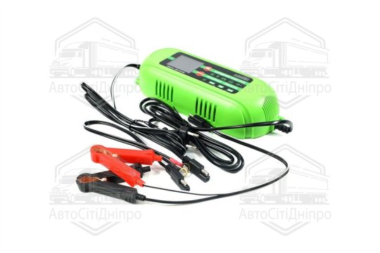 Зарядний пристрій 10А, 12/24V мікропроц., 10-ступ. зарядки, ф-ція пам'яті режимів <ARMER>