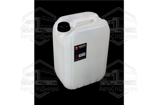 Каністра пластикова 20л (з кришкою для ТЖ та ПММ)