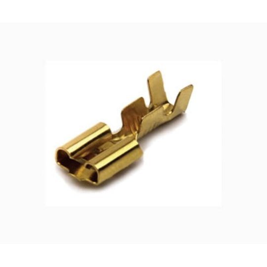 Клема плоска (мама) 6,3 мм (1шт.)  WTE