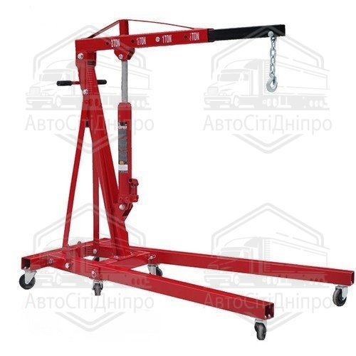 Кран підкатний гідравлічний складаний T32002X (2т, для двигунів) TORIN