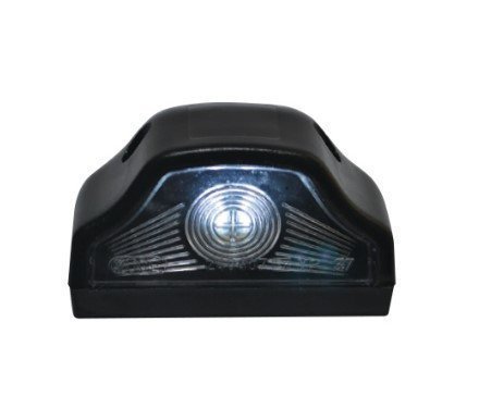 Ліхтар освітлення знаку номерного YP-37LB (LED, 12-24V, чорний) YÜCEPLAST