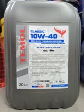 Моторна олива Temol Classic 10W40 SG/CD 20л