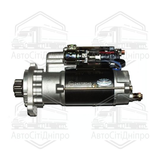 Стартер 243708345 (редукторний, 24В, 8,1 кВт, Z=10, Євро-2, 3) JUBANA