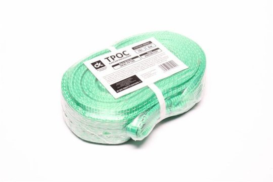 Трос буксирувальний 18т. стрічка 6м. (з гачком)  ДК