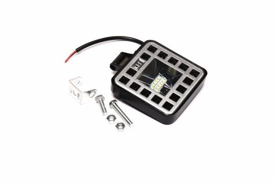 Фара LED квадратна 23W 10-30V вузький промінь (ДК)