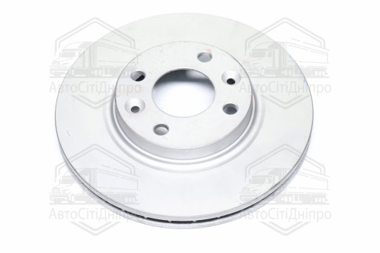 Диск гальмівний DACIA LOGAN 1.2 1.5 2012-, SANDERO 2012-, RENAULT CLIO IV 2012- передн. (вир-во ABS)