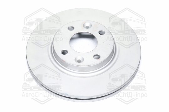Диск гальмівний DACIA LOGAN 1.2 1.5 2012-, SANDERO 2012-, RENAULT CLIO IV 2012- передн. (вир-во ABS)