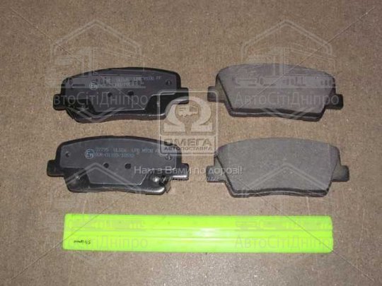 Колодка гальм. диск. HYUNDAI SANTA FE 2.0-2.4 09-, KIA SORENTO 2.0-2.4 09- задн. (вир-во ABS)