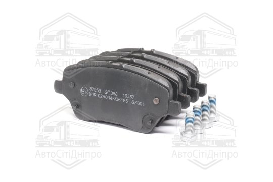 Колодка гальм. диск. FORD TOURNEO 1.0-1.6 2014-, FIESTA VI 1.6 2013 - передн. (вир-во ABS)