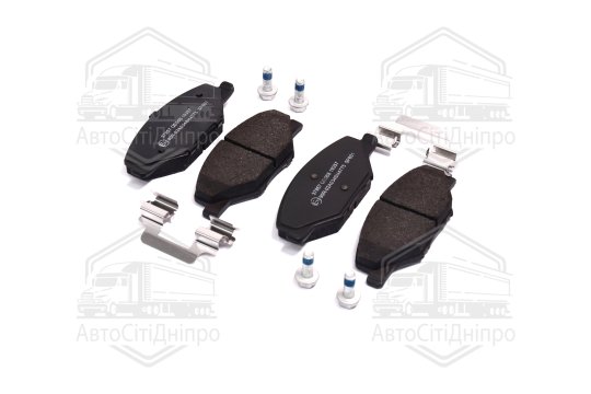 Колодка гальм. диск. SKODA FABIA 1.2-1.6 2007-2014, VW POLO 1.6 2010 - передн. (вир-во ABS)