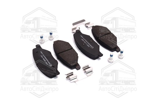 Колодка гальм. диск. SKODA FABIA 1.2-1.6 2007-2014, VW POLO 1.6 2010 - передн. (вир-во ABS)