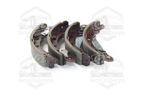 Колодка гальм. барабан. AUDI/SEAT/SKODA/VW 80/A2/AROSA/FABIA/GOLF задн. (вир-во ABS)