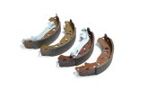 Колодка гальм. барабан. OPEL CORSA D 1.0-1.4 06-, FIAT GRANDE PUNTO 1.3-1.4 05 - задн. (вир-во ABS)