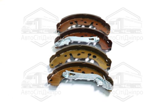 Колодка гальм. барабан. OPEL CORSA D 1.0-1.4 06-, FIAT GRANDE PUNTO 1.3-1.4 05 - задн. (вир-во ABS)