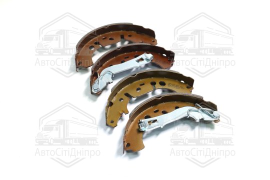 Колодка гальм. барабан. OPEL CORSA D 1.0-1.4 06-, FIAT GRANDE PUNTO 1.3-1.4 05 - задн. (вир-во ABS)