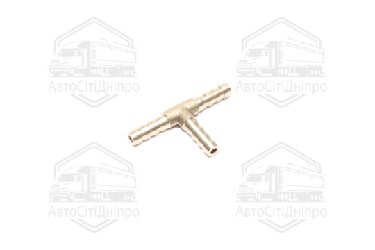 З'єднувач пневматичний d6-6-6 ялинка Т-подібний латунь (AIRKRAFT)