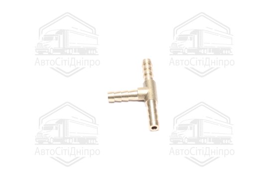 З'єднувач пневматичний d6-6-6 ялинка Т-подібний латунь (AIRKRAFT)