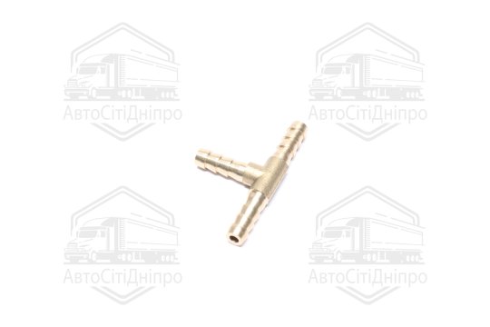 З'єднувач пневматичний d6-6-6 ялинка Т-подібний латунь (AIRKRAFT)