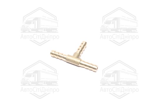 З'єднувач пневматичний d6-6-6 ялинка Т-подібний латунь (AIRKRAFT)